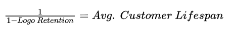 Formula for Average Customer Lifespan